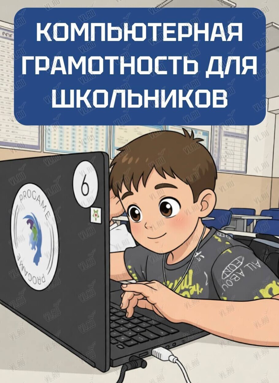 Интенсив по курсу «Компьютерная грамотность для школьников» для детей 8-13 лет (Progame vl)