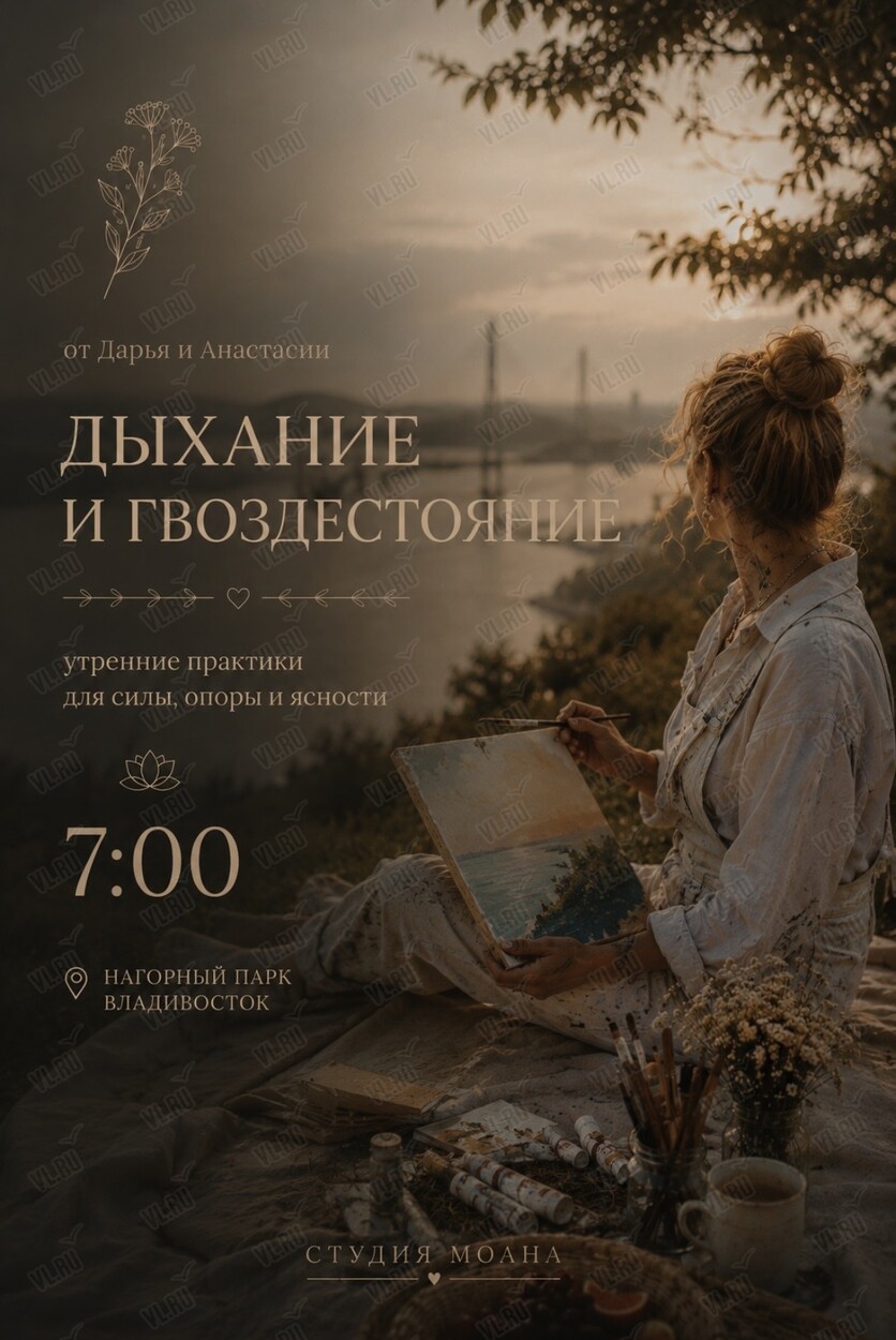 Открытый урок «Дыхательная практика + гвоздестояние» (Нагорный парк)