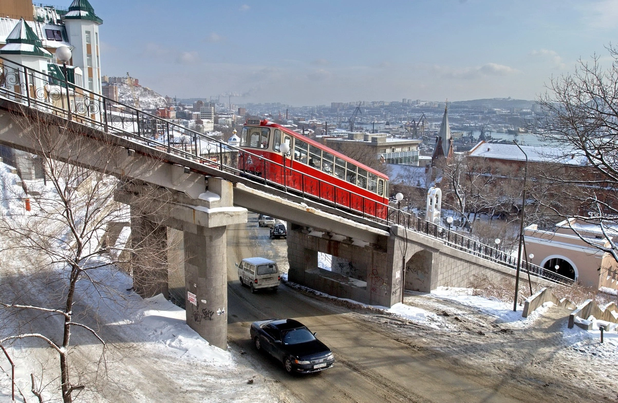 Владивостокский фуникулёр - фото 3