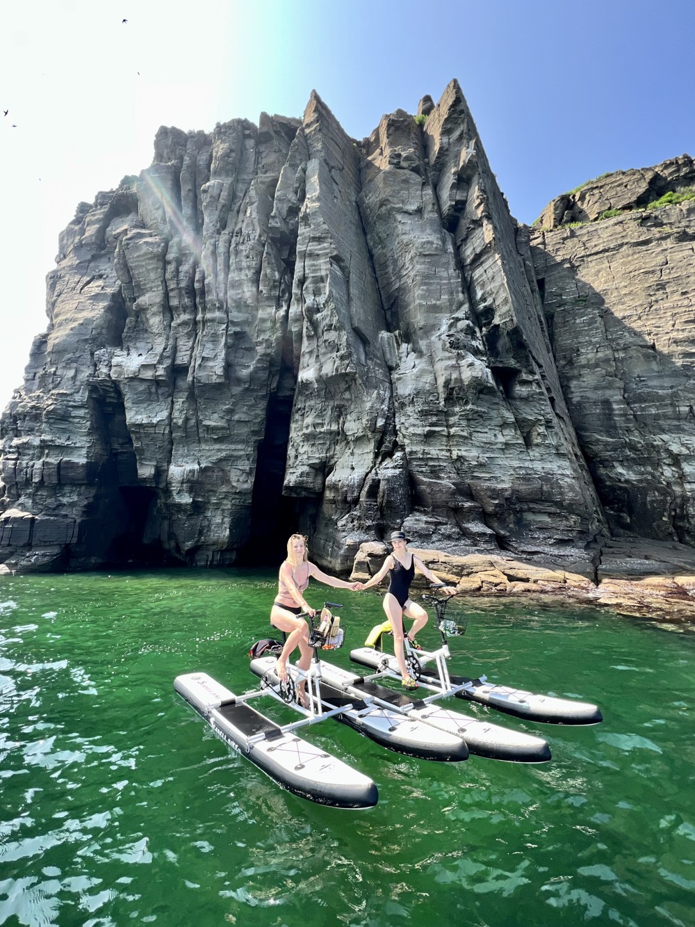 Морская прогулка на водном велосипеде - фото 11