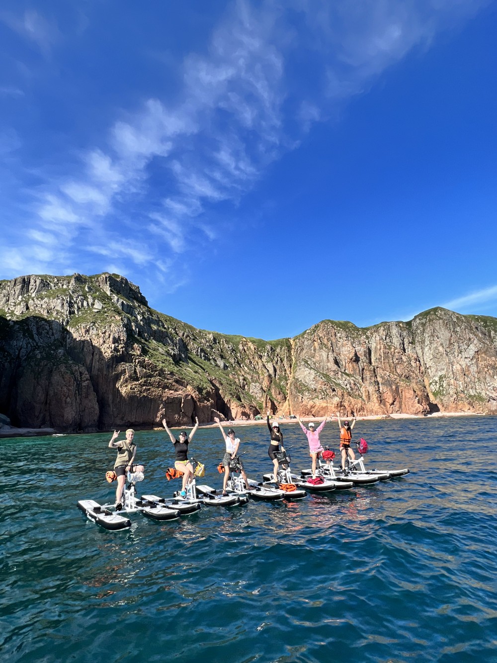 Морская прогулка на водном велосипеде - фото 14