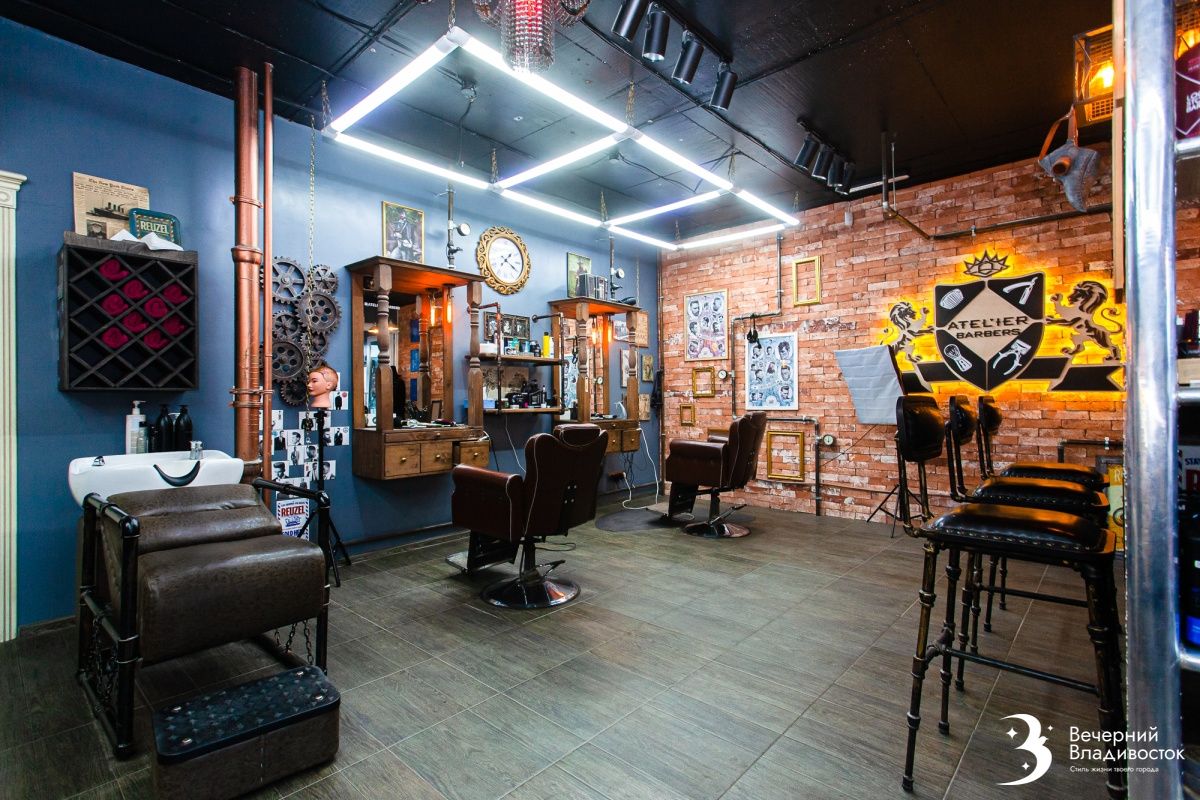 Atel ier Barbers - мужская парикмахерская - фото 10
